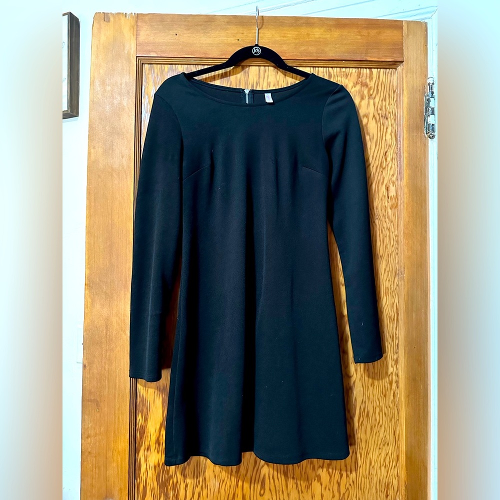 Xhilaration Black Long Sleeve Dress Size Small